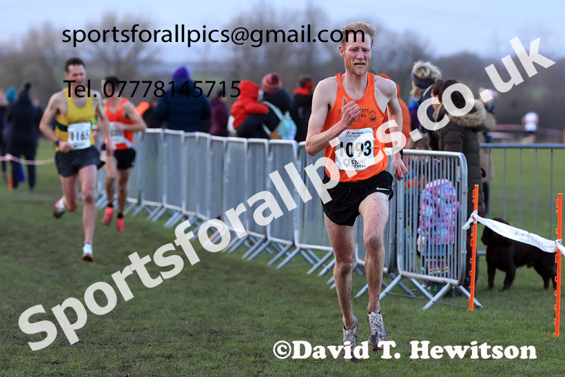 Senior Mens 2026 Northern Cross Country Champs., Pontefract Racecourse, Pontefract. Photo: David T. Hewitson/Sports for All Pics